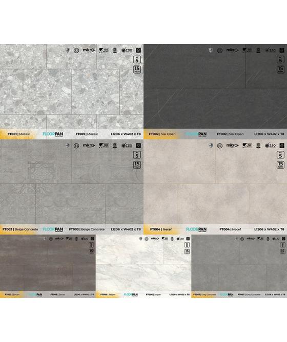 Sàn Gỗ Công Nghiệp (Nga) FLOORPAN Stone 8mm - 7 Màu Sàn Gỗ Công Nghiệp (Nga) FLOORPAN Stone 8mm - 7 Màu